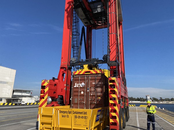 Container inspection at the terminal